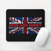 Union Jack, Cockney-Rhythmus Mousepad (Mit Mouse)