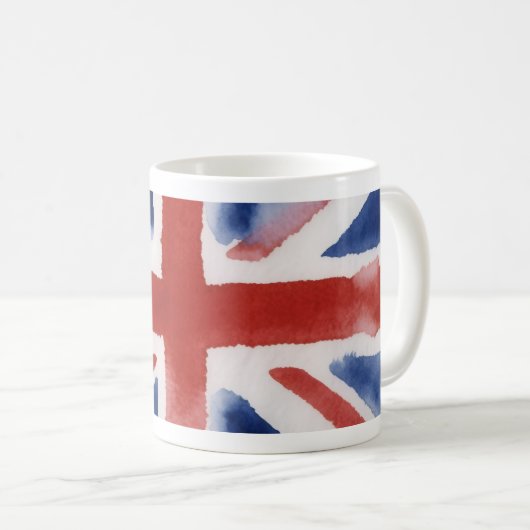Union jack coffee mug kaffeetasse (VorderseiteRechts)