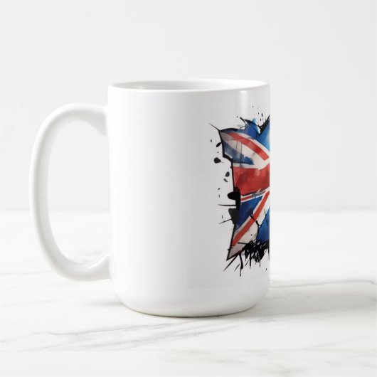 Union jack coffee mug kaffeetasse (Links)