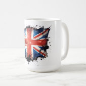 Union jack coffee mug kaffeetasse (VorderseiteRechts)