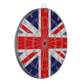 Union Jack Dart Board Dartscheibe (Vorderseite Links)