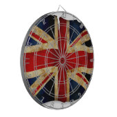 Union Jack Dartscheibe (Vorderseite Links)