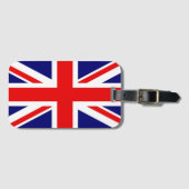 UNION JACK - DIE BRITISCHE FLAG London Gepäckanhänger (Vorderseite (Horizontal))