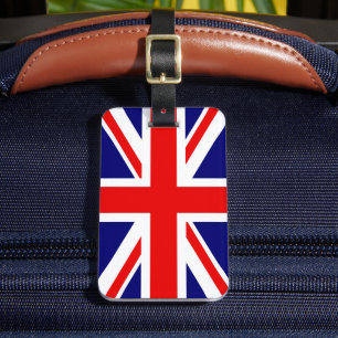UNION JACK - DIE BRITISCHE FLAG London Gepäckanhänger