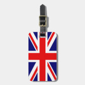 UNION JACK - DIE BRITISCHE FLAG London Gepäckanhänger (Vorderseite vertikal)