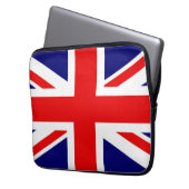 UNION JACK - DIE BRITISCHE FLAG London Laptopschutzhülle (Vorderseite Links)