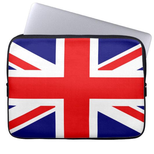 UNION JACK - DIE BRITISCHE FLAG London Laptopschutzhülle (Vorderseite)