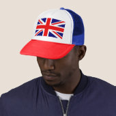 UNION JACK - DIE BRITISCHE FLAG London Truckerkappe (Beispiel)