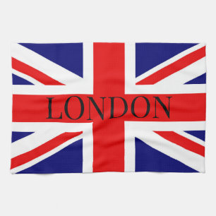 Union Jack die britische Flagge London Geschirrtuch