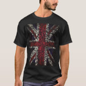Union Jack Distressed T-Shirt (Vorderseite)