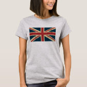 Union Jack Distressed T-Shirt (Vorderseite)