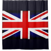 Union Jack  Duschvorhang (Vorderseite)