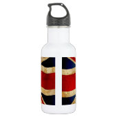 Union Jack Edelstahlflasche (Rückseite)