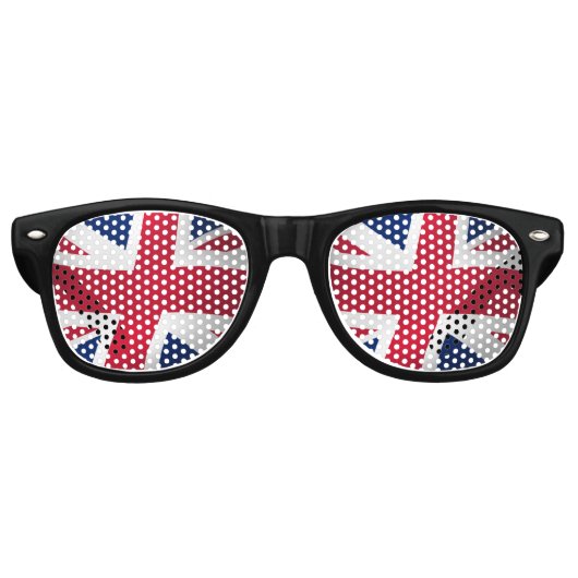 UNION JACK ENGLAND FLAG PARTYBRILLE (Vorderseite)