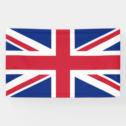 Union Jack Flag bnrcn Banner (Horizontal)