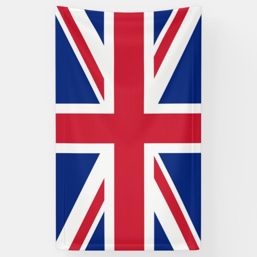Union Jack Flag bnrcn Banner (Vertikal)