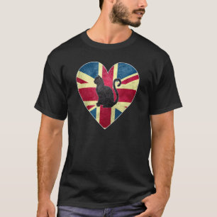 Union Jack Flag British England Vereinigtes Königr T-Shirt