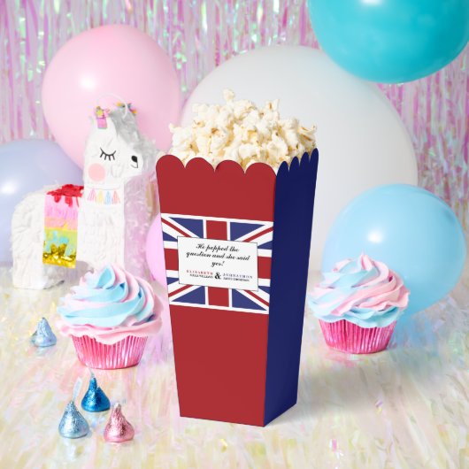 Union Jack Flag British Wedding Geschenkschachtel (Party)