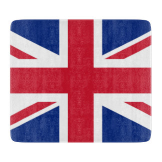 Union Jack Flag cbcc Schneidebrett