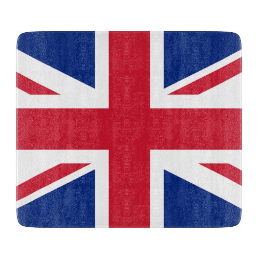 Union Jack Flag cbcc Schneidebrett (Vorderseite)