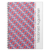 UNION JACK Flag Custom Patriotic Notizblock (Vorderseite)