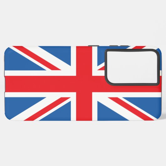 Union Jack/Flag Design Samsung Galaxy Hülle (Linke Seite)