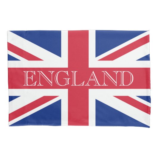 Union Jack Flag England-Anteil Kissenbezug (Vorderseite)