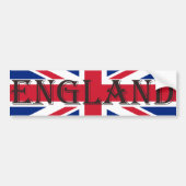 Union Jack Flag England bscn Autoaufkleber (Vorne)