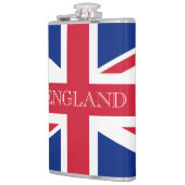 Union Jack Flag England Fleck Flachmann (Links)