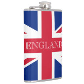 Union Jack Flag England Fleck Flachmann (Rechts)