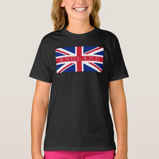 Union Jack Flag England Gccnt T-Shirt (Vorderseite)