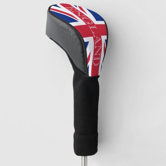 Union Jack Flag England Golf Headcover (angewinkelt)