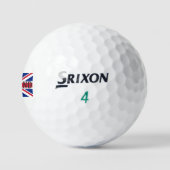 Union Jack Flag England ssf gbcnt Golfball (Logo)