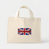 Union Jack Flag England ttcn Mini Stoffbeutel (Vorne)