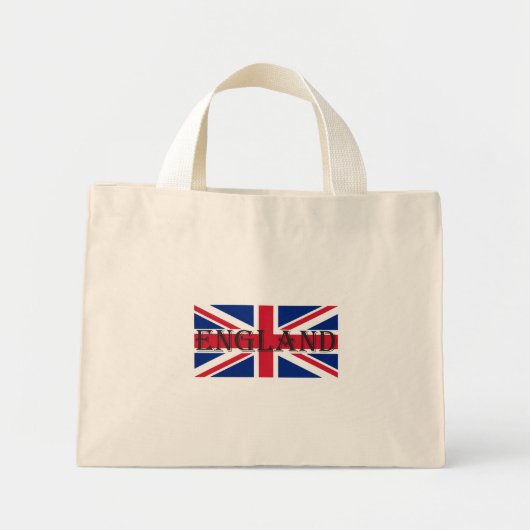 Union Jack Flag England ttcn Mini Stoffbeutel (Vorne)