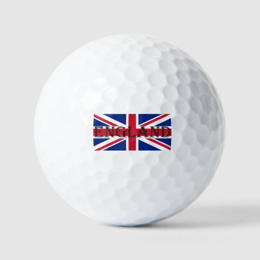 Union Jack Flag England va gbcnt Golfball (Vorderseite)
