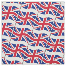 Union Jack Flag Fabric Stoff