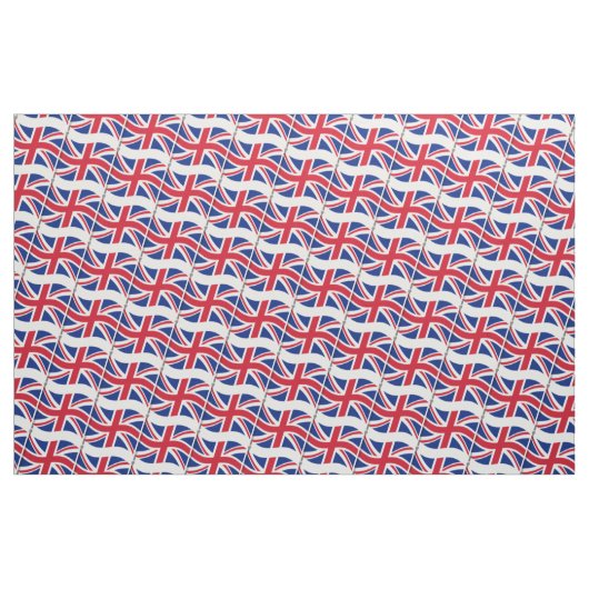 Union Jack Flag Fabric Stoff (Fat Quarter (45,7 x 55,9 cm))