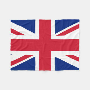 Union Jack Flag Flag Fleecedecke