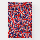 Union Jack Flag | Flagge des Vereinigten Königreic Banner (Vertikal)