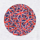 Union Jack Flag | Flagge des Vereinigten Königreic Etiketten (Design 1)