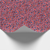Union Jack Flag | Flagge des Vereinigten Königreic Geschenkpapier (Ecke)