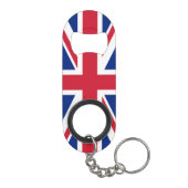 Union Jack Flag Flasche Öffnung arc2 Mini Flaschenöffner (Rückseite)