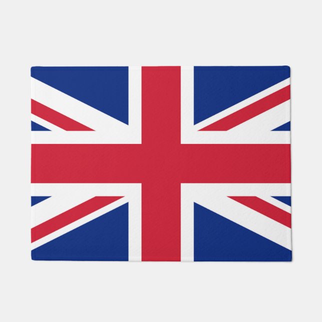 Union Jack Flag Fußmatte (Vorderseite)