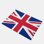 Union Jack Flag Fußmatte (Schrägansicht)