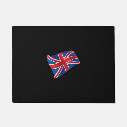 Union Jack Flag Fußmatte (Vorderseite)