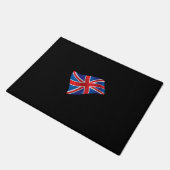 Union Jack Flag Fußmatte (Schrägansicht)
