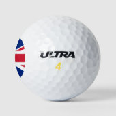 Union Jack Flag gbcc arc2 Golfball (Logo)