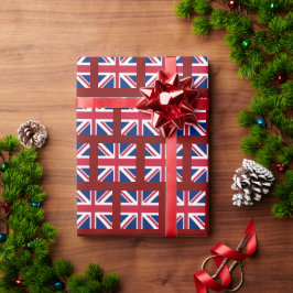 Union Jack Flag Geschenkpapier