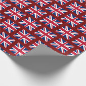 Union Jack Flag Geschenkpapier (Ecke)
